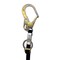 Frontline Combat 6' Tie-Back Double Leg Shock Absorbing Lanyard with Rebar Hooks LPO62RADJ - alternate 4